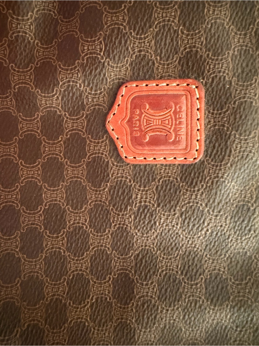 Authentic Vintage Celine Macadam monogram document or laptop holder - Picture 2 of 16